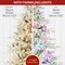 Best Choice Products Pre-Lit Flocked Full Aspen Noble Fir Christmas Tree w/ 2-in-1 Twinkling Micro LED Lights